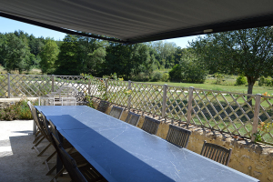 Vue de la grande terrasse